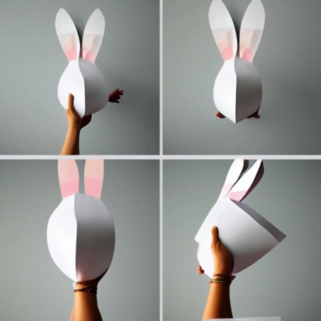 Jak zrobić króliczka z papieru